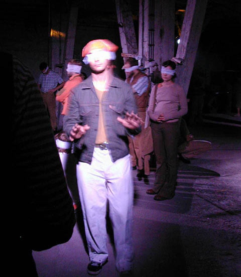 Lebendiges Blau Stralsund 2001