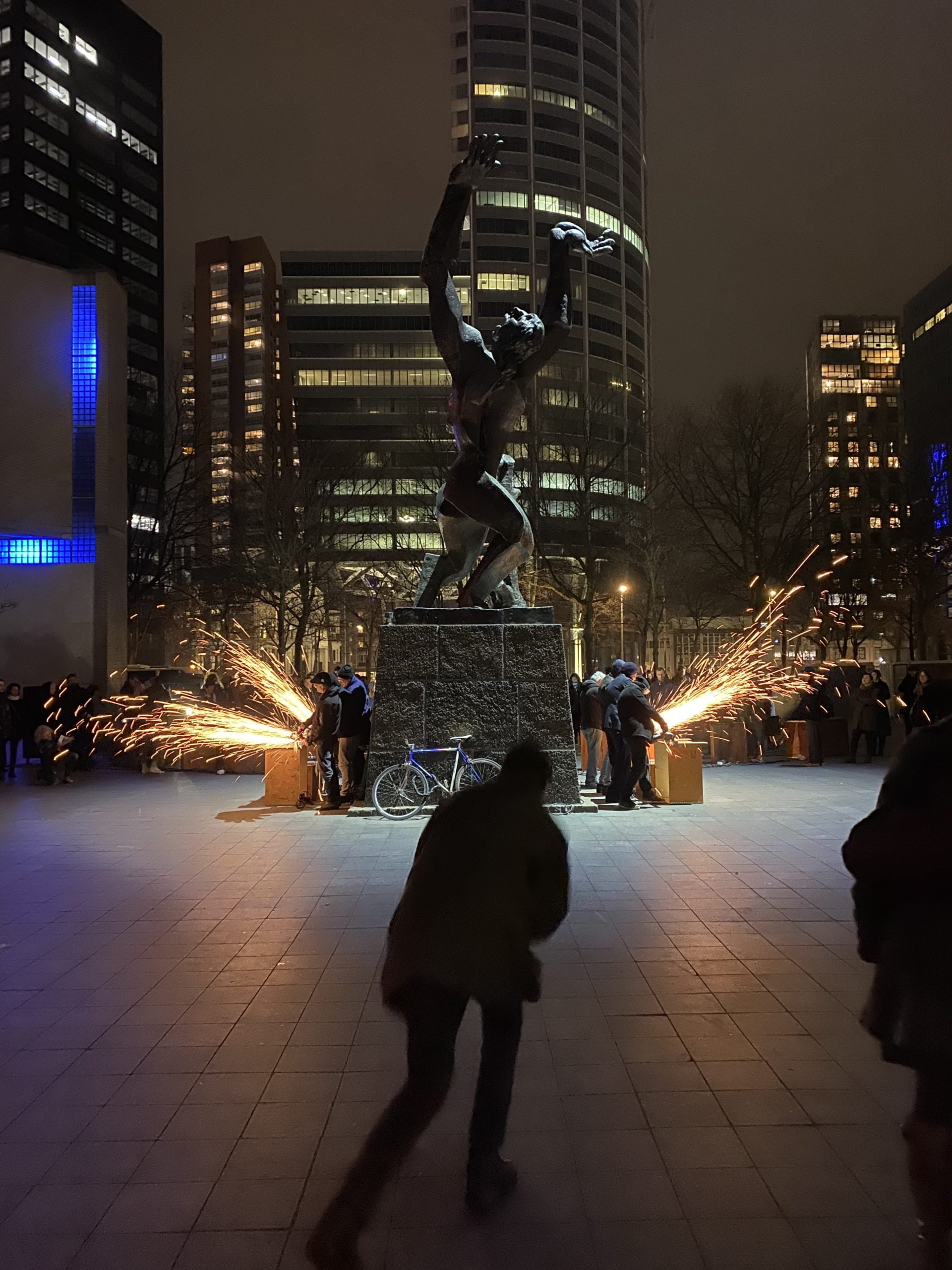 Verwoeste stad @ Lightforms Rotterdam